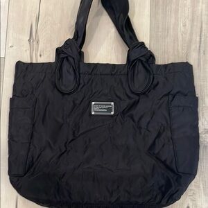 Marc Jacobs Quilted Black Shoulder Bag.